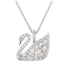 施華洛世奇天鵝項鏈5296469 奧地利品牌香港直郵，高性價比珠寶首飾推薦